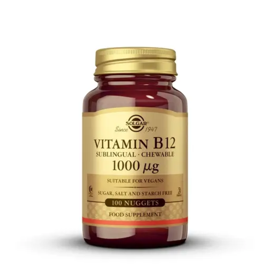Solgar Vitamina B12 1000mcg Chewable Comprimidos x100