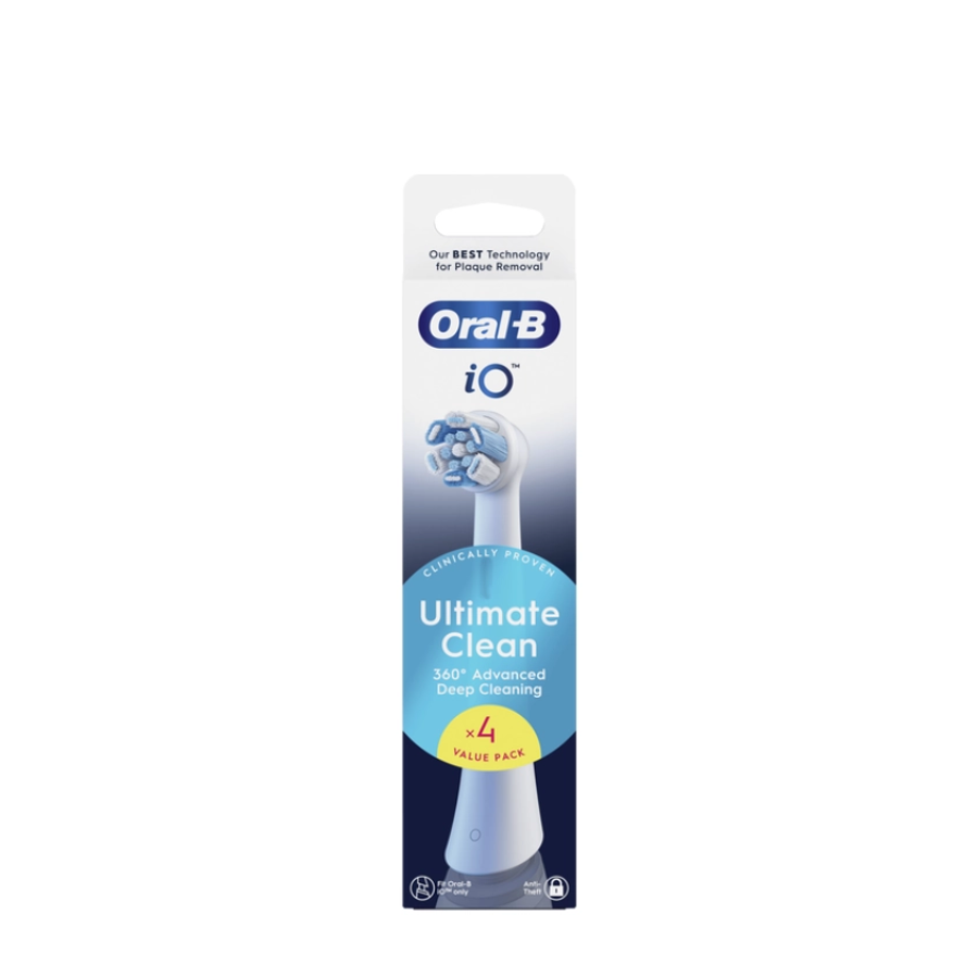 Oral B IO Refills Ultimate Clean White [4 Pack]