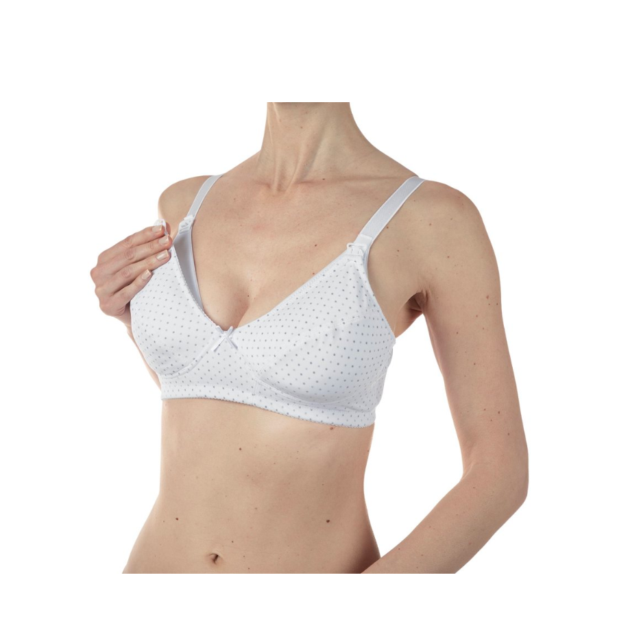 Chicco Soutien Microfibra Branco c/Bolinhas T40C