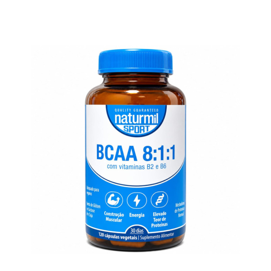 Naturmil Sport BCAA 8:1:1 Cápsulas x120