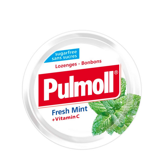 Pulmoll Pastilhas Menta Fresca + Vitamina C 45g
