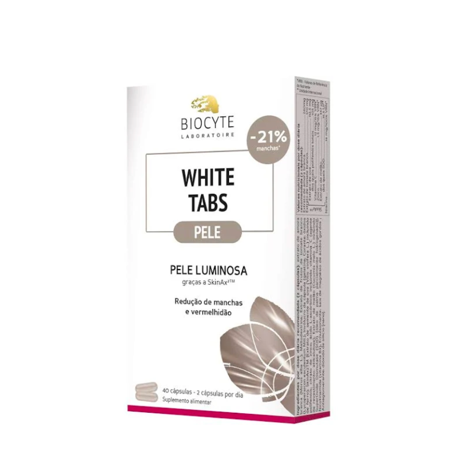 Cápsulas Biocyte White Tabs x40
