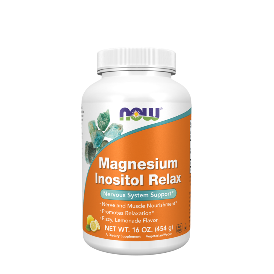 Now Magnesium Inositol Relax Powder 454g