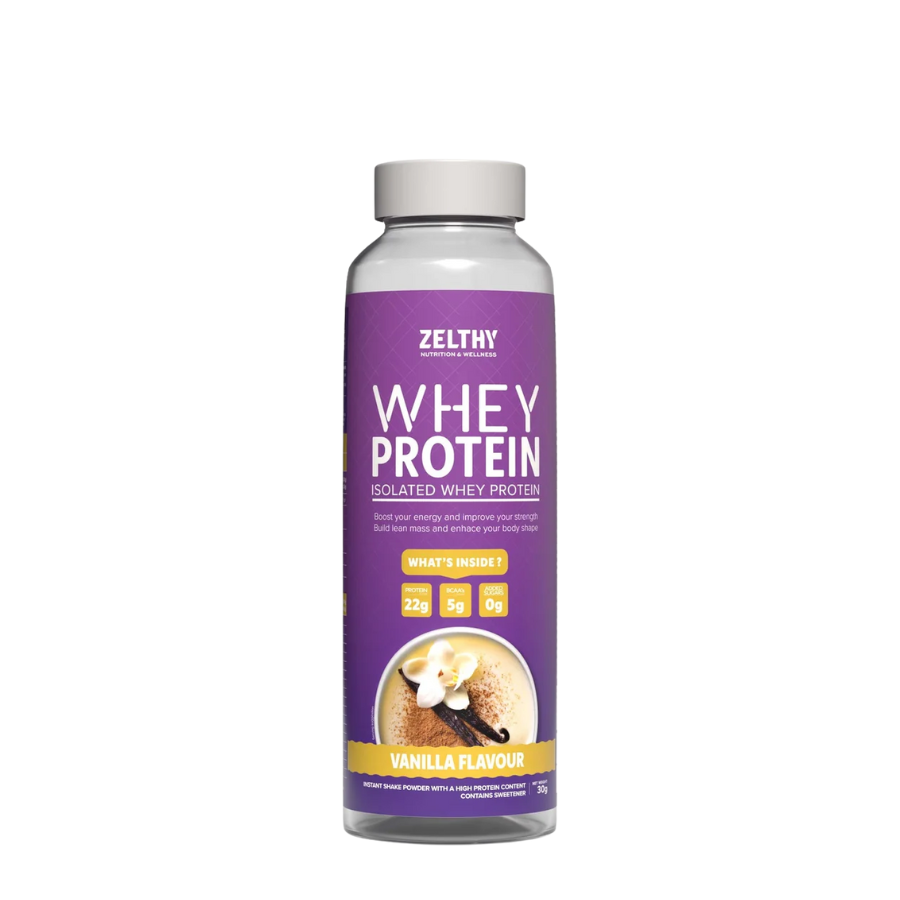 Zelthy Whey Protein Isolate Vanilla 30g