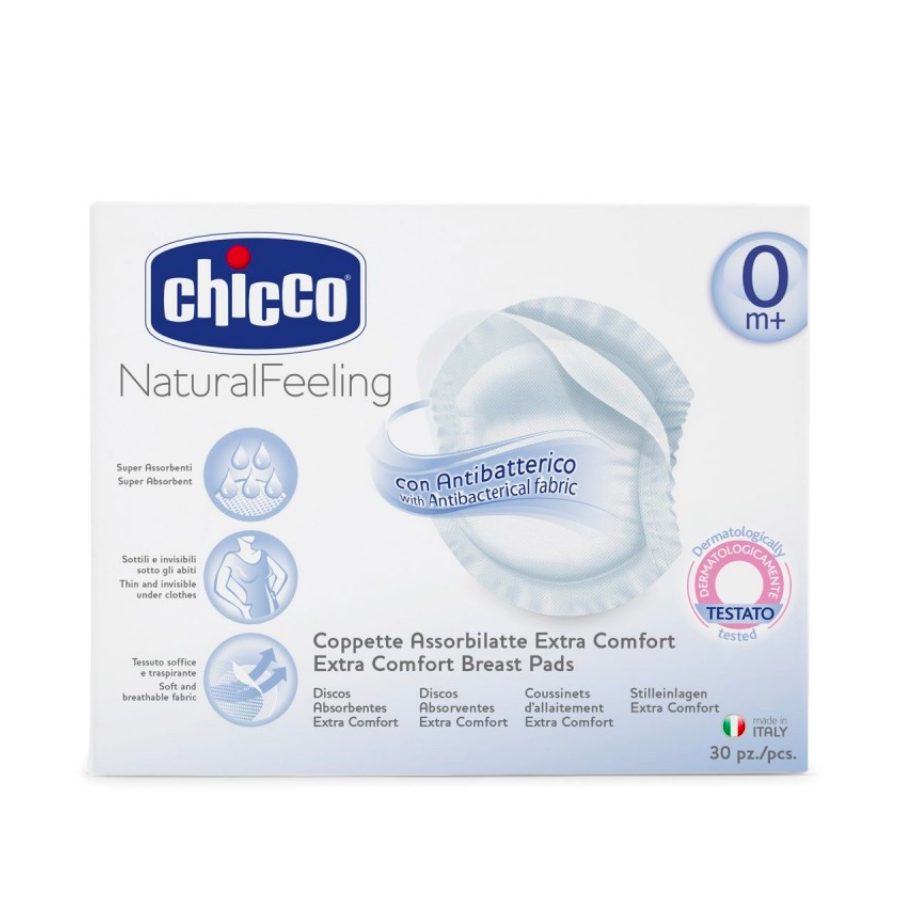 Chicco Maternidade Disco Absorvente Anti-Bacteriano x30