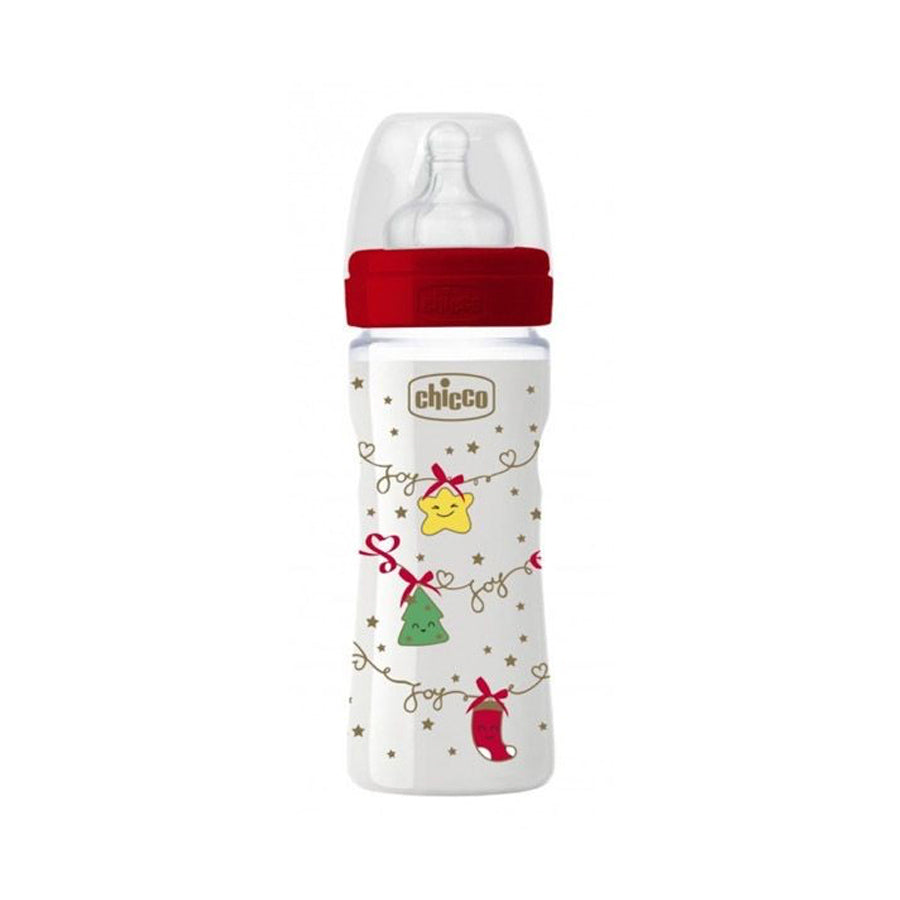 Chicco Biberão Silicone Edição de Natal 0M+ 150ml