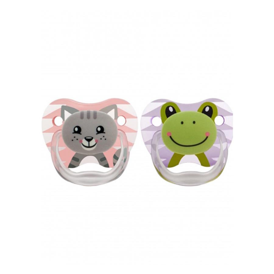 Dr. Brown's Chupeta PreVent 0-6m Animais Rosa