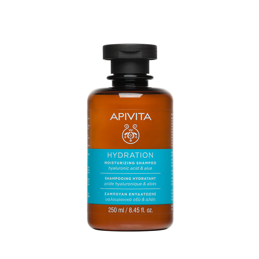 Apivita Champô Hidratante Ácido Hialurónico e Aloé 250ml