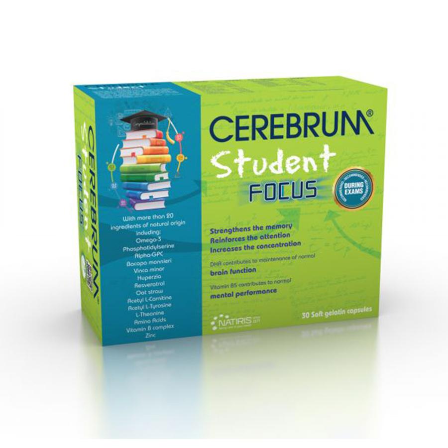 Cerebrum Student Focus Cápsulas 30 unid.