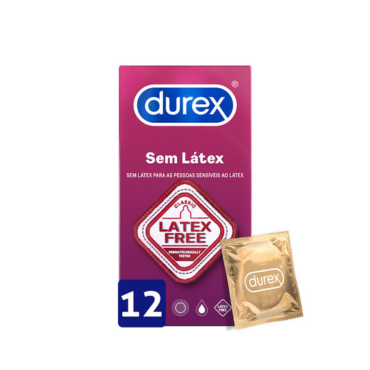 Durex Preservativos Sem Látex x12