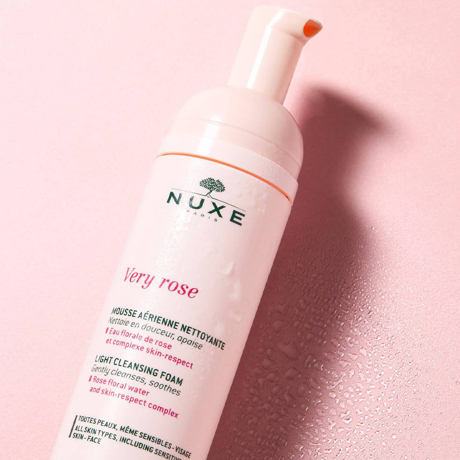Nuxe Very Rose Espuma Limpiadora Ligera 150ml