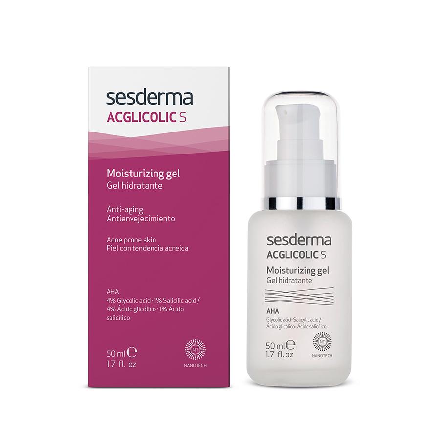 Sesderma Acglicolic-S Hidratante Gel de Rosto 50ml