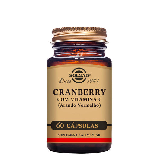 Solgar Cranberry + Vitamin C Cápsulas x60