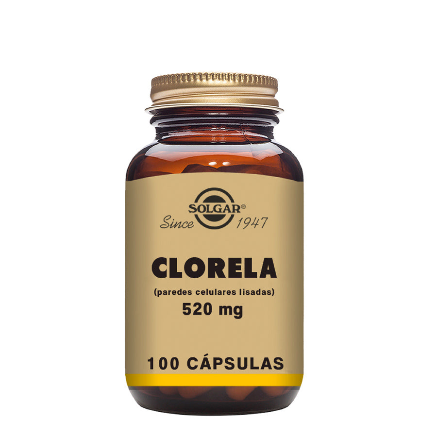Solgar Chlorella 520mg Cápsulas x100
