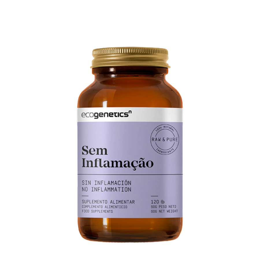 Ecogenetics Sem Inflamação Cápsulas x120