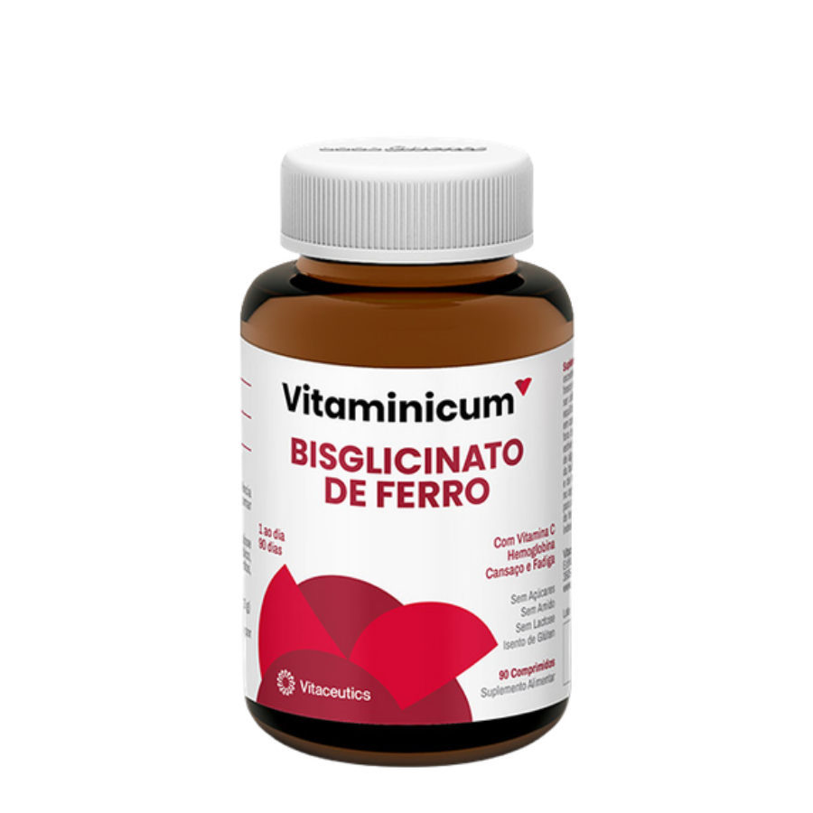 Vitaminicum Bisglicinato de Ferro Comprimidos x90