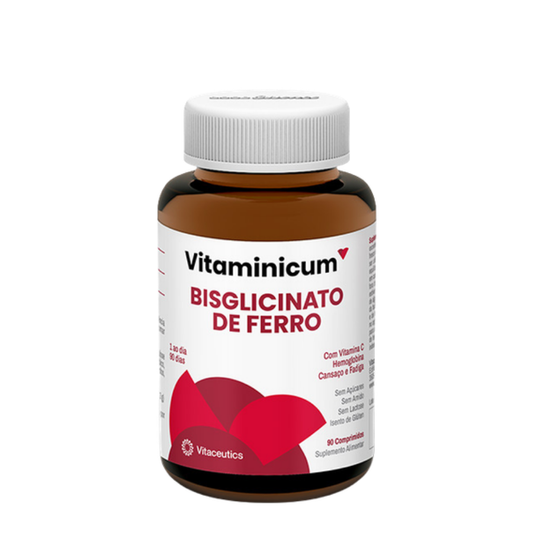 Vitaminicum Bisglicinato de Ferro Comprimidos x90