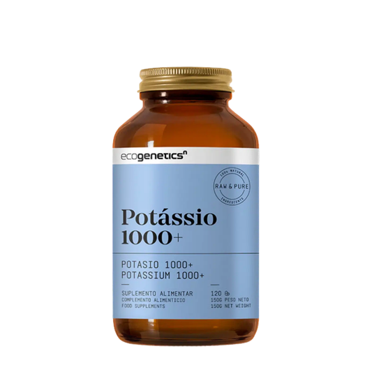 Ecogenetics Potássio 1000+ Cápsulas x120