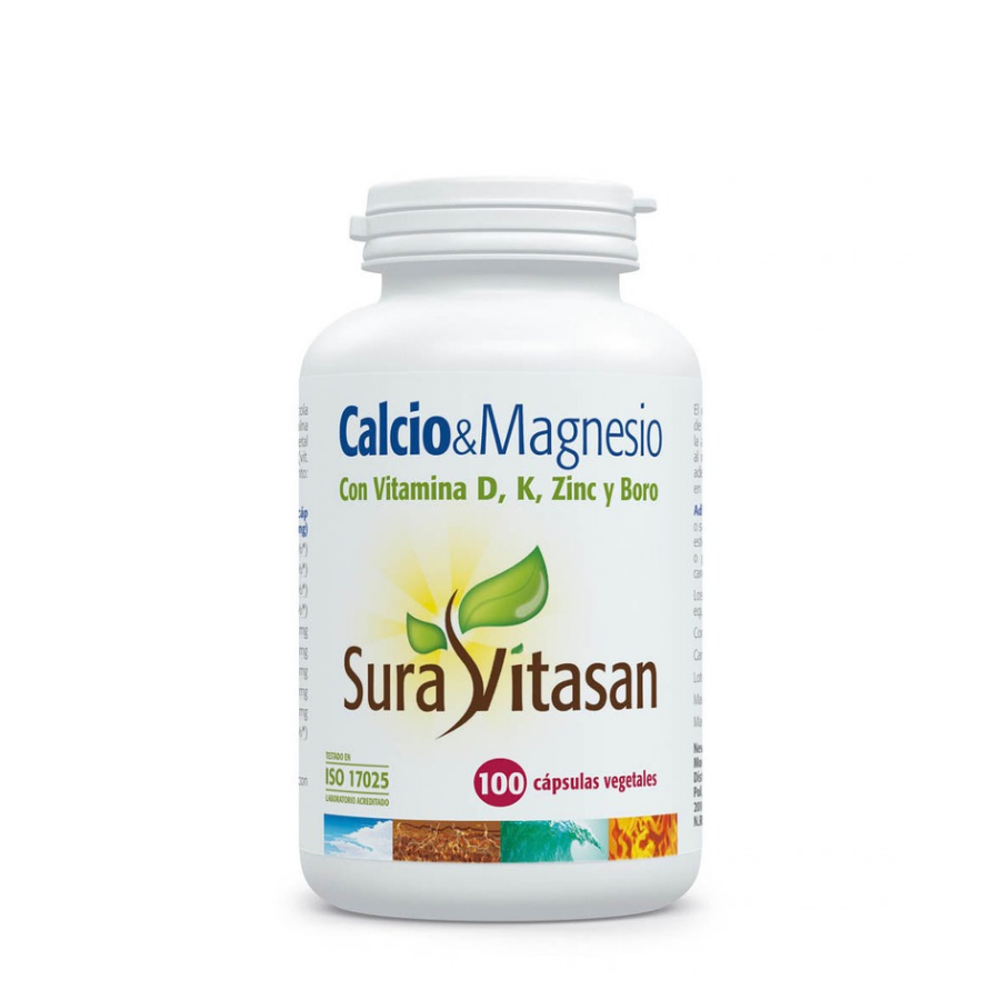 Sura Vitasan Cálcio & Magnésio Cápsulas x100