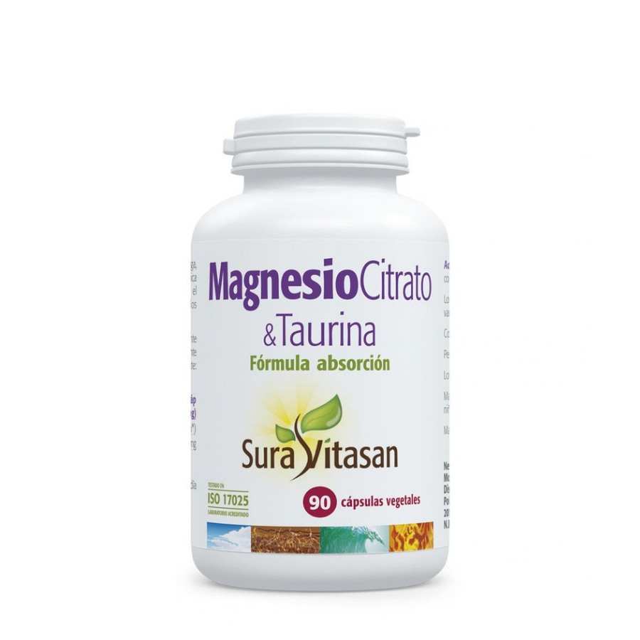 Sura Vitasan Magnésio & L-Taurina Cápsulas x90