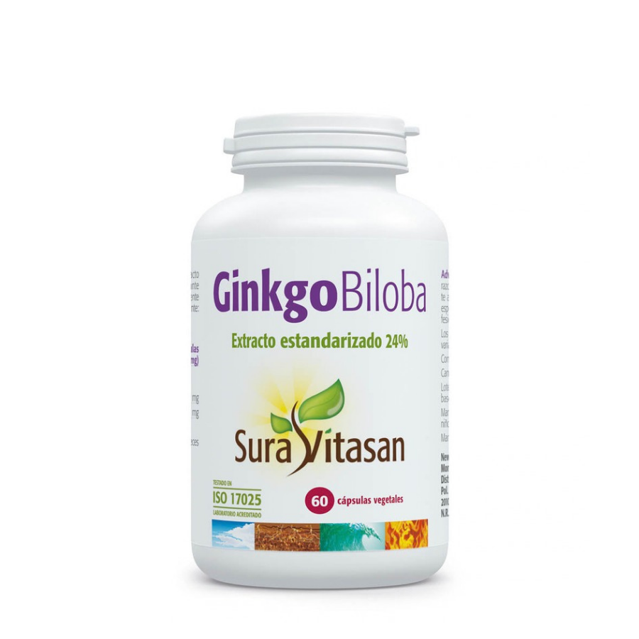 Sura Vitasan Ginkgo Biloba Cápsulas x60