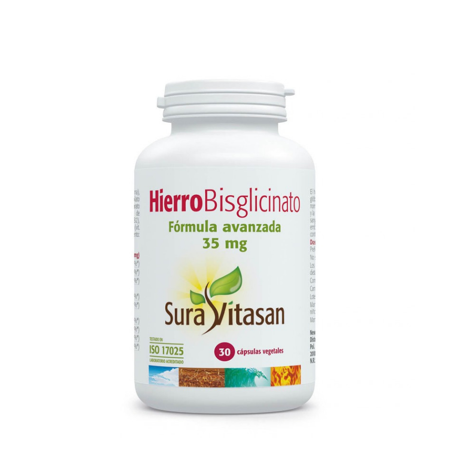 Sura Vitasan Ferro Bisglicinato Cápsulas x30
