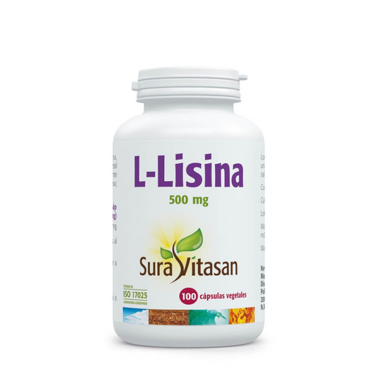 Sura Vitasan L-Lisina 500mg Cápsulas x100
