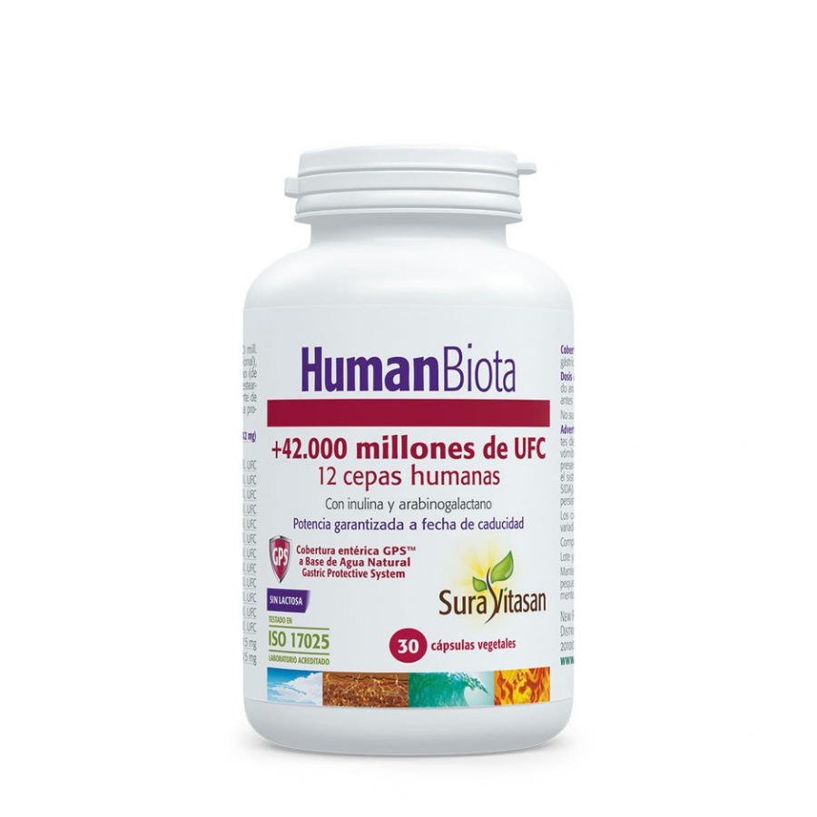 Sura Vitasan Human Biota Cápsulas x30
