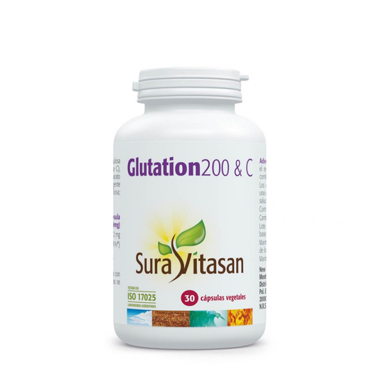 Sura Vitasan Glutationa 200&C Cápsulas x30