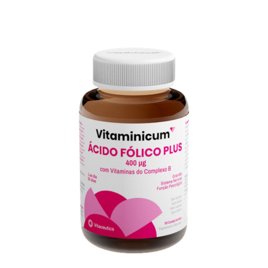 Vitaminicum Ácido Fólico Plus Comprimidos x90