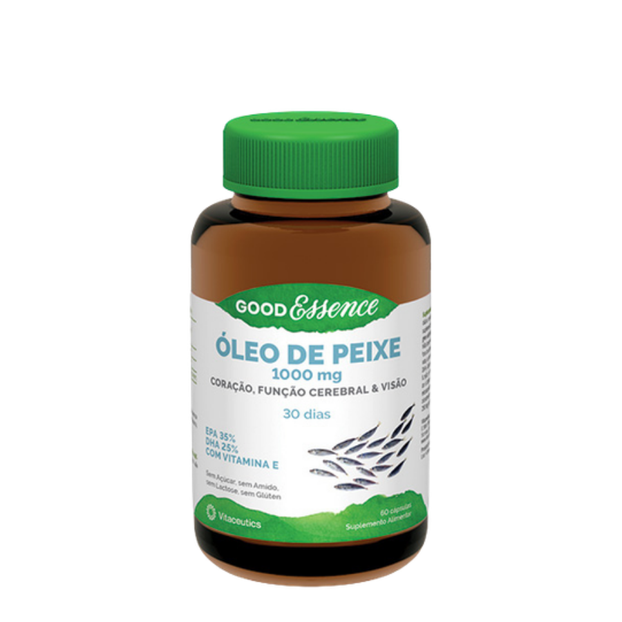 Good Essence Óleo de Peixe Ómega 3 1.000 mg Cápsulas x60