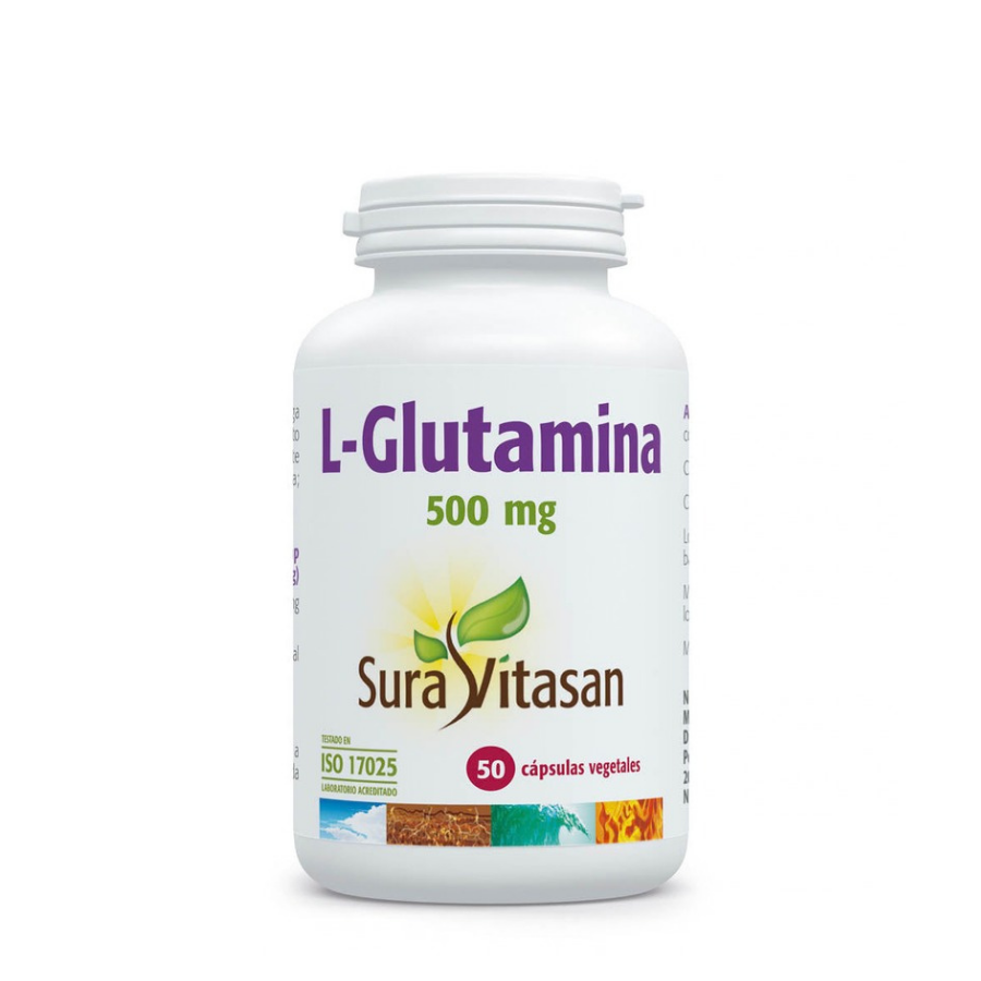 Sura Vitasan L-Glutamina 500mg Cápsulas x50