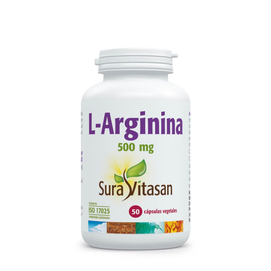 Sura Vitasan L-Arginina 500mg Cápsulas x50