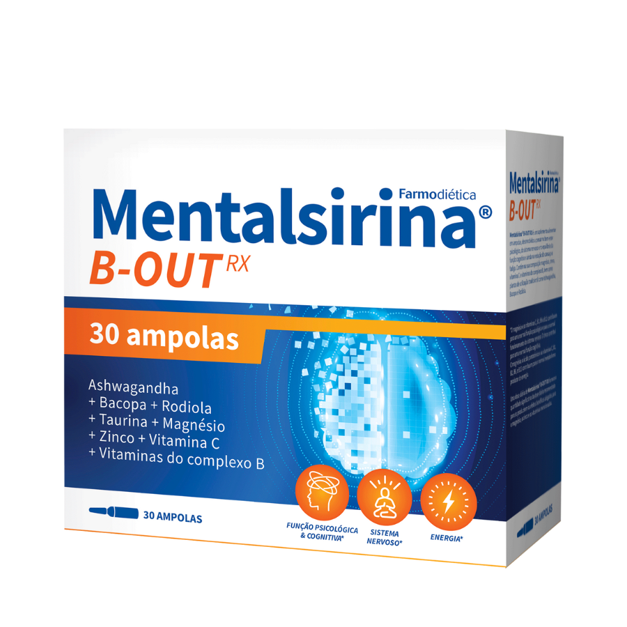 Mentalsirina B-Out Rx Ampolas x30