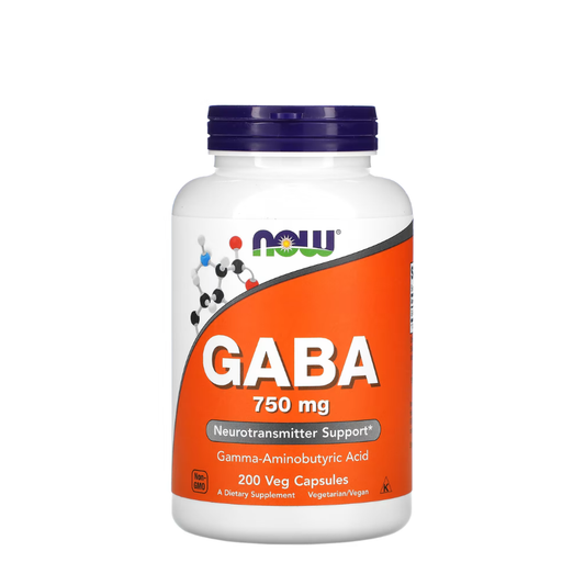 Now Gaba 750mg Cápsulas x100