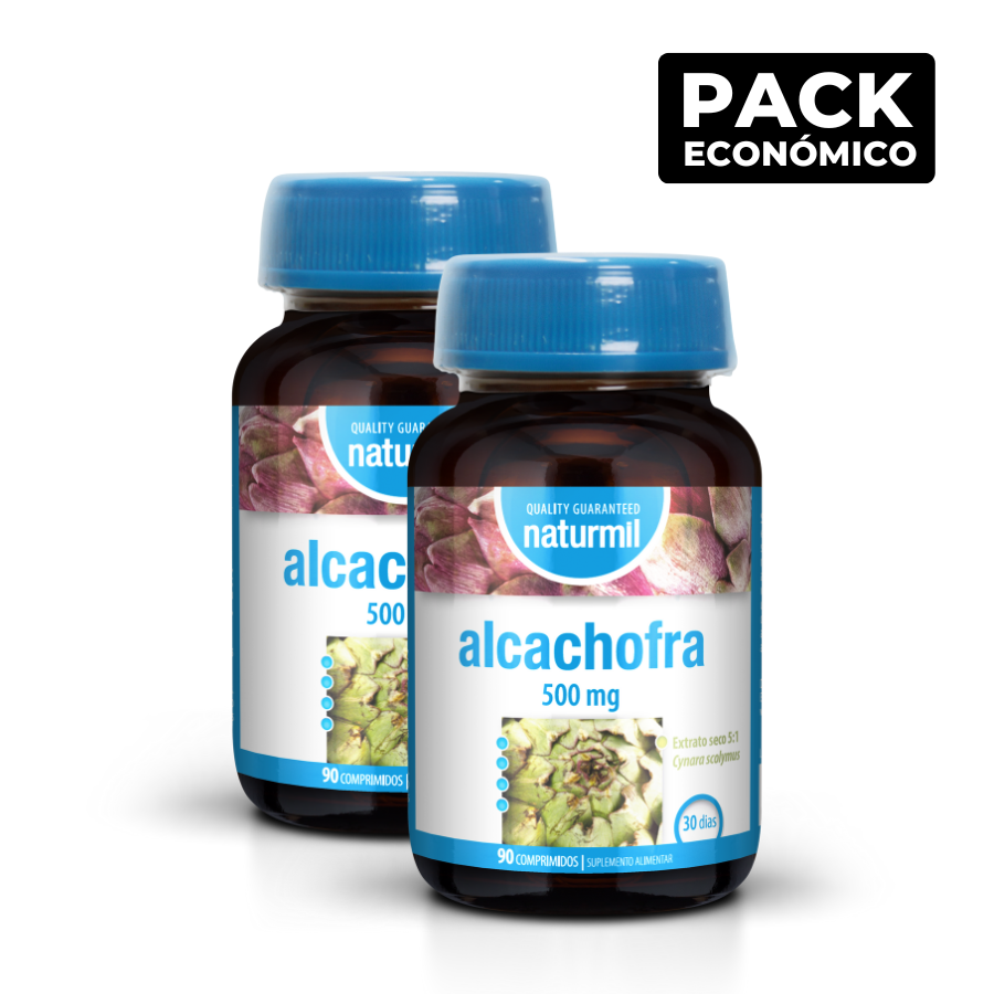 Naturmil Alcachofa 500mg Comprimidos 2x90