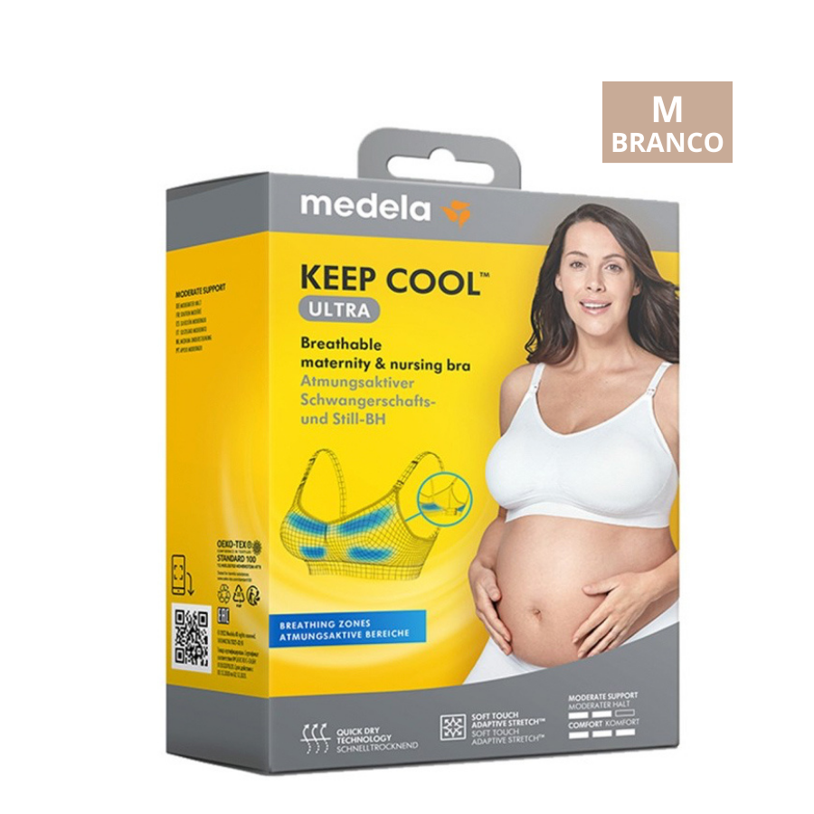 Medela Keep Cool Ultra Soutien-Gorge M Blanc