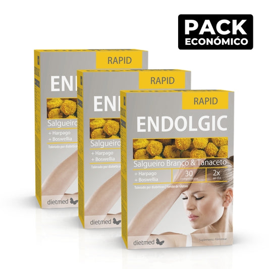 Endolgic Rapid Comprimidos 3x30