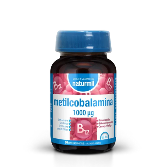 Naturmil Metilcobalamina 1000ug Cápsulas x60