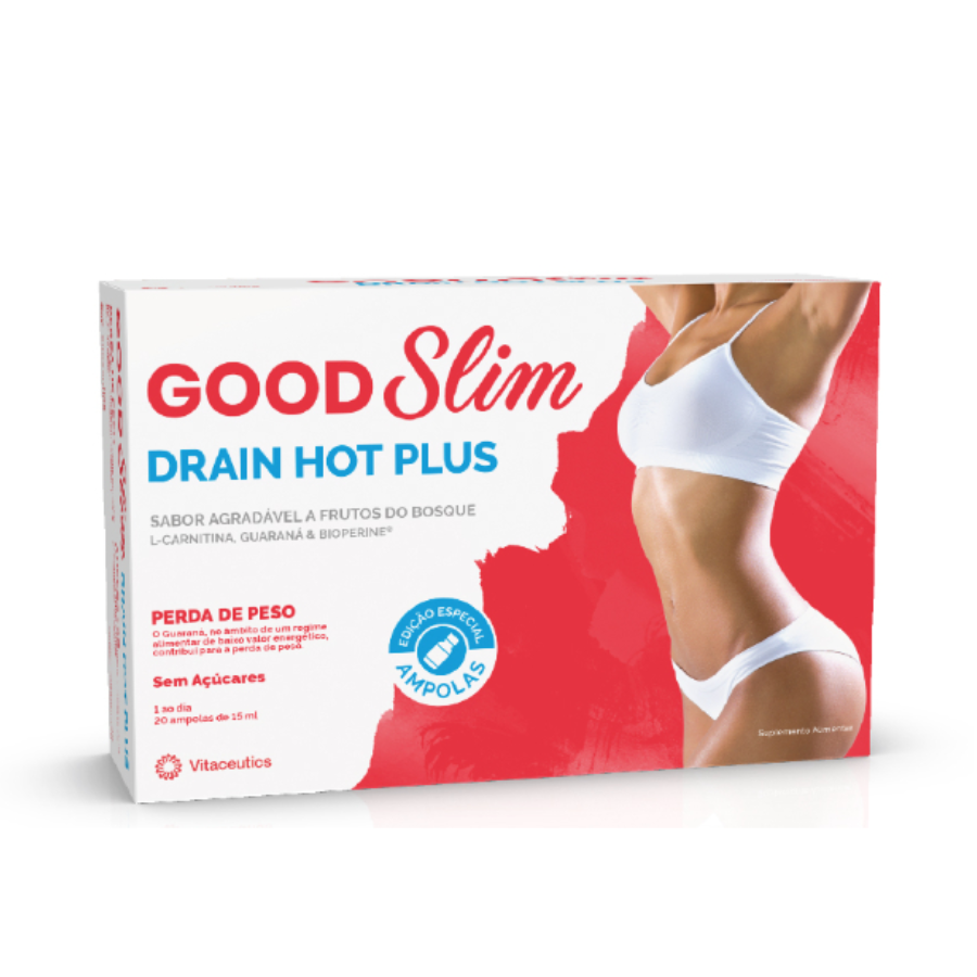 Good Slim Drain Hot Plus Ampolas x20