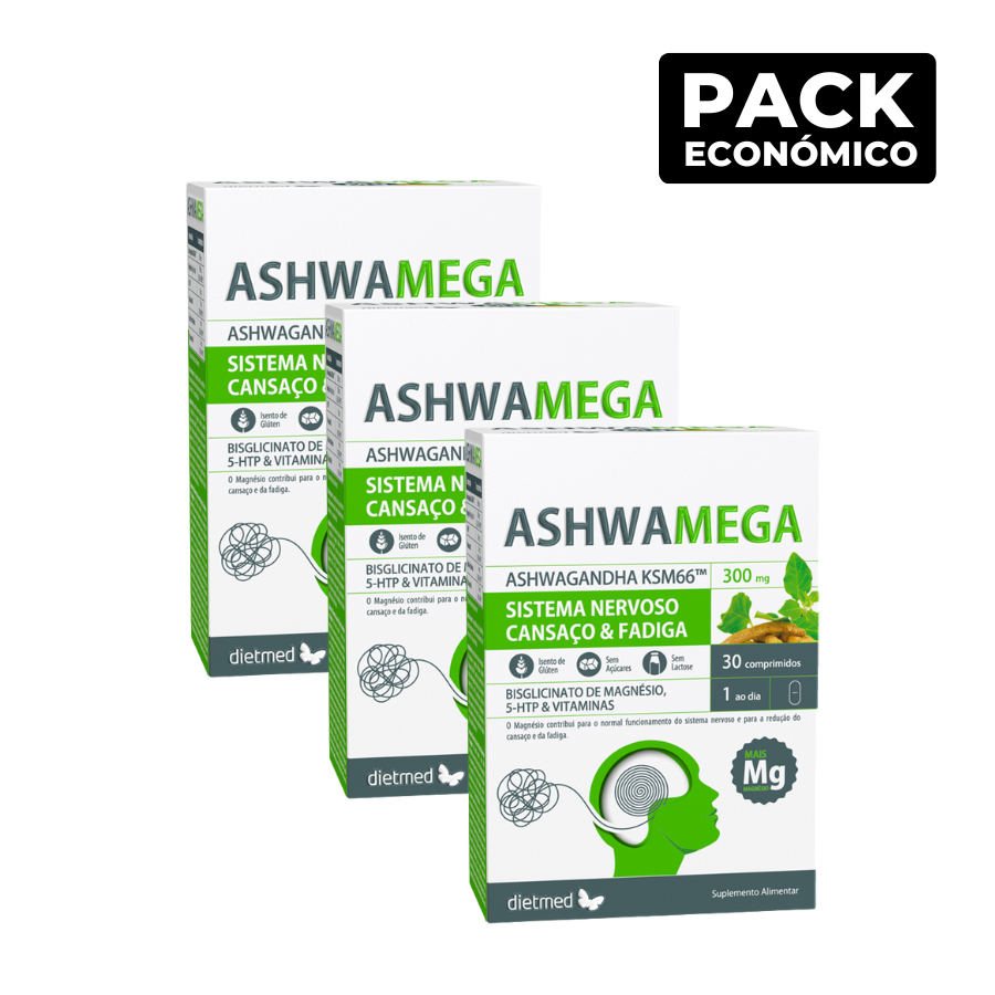 Ashwamega Comprimidos 3x30