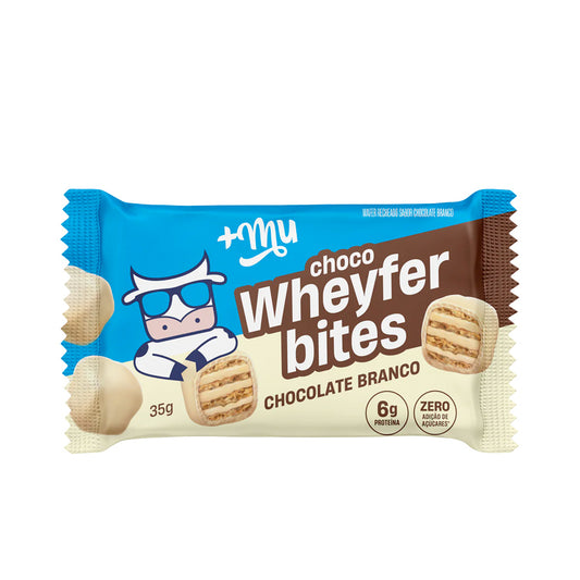 +Mu Chocowheyfer Bites Chocolate Branco 35g