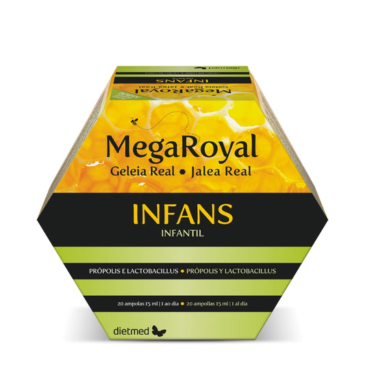 MegaRoyal Infans Infantil Ampolas x20