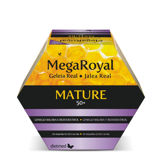 MegaRoyal Mature 50+ Ampolas x20