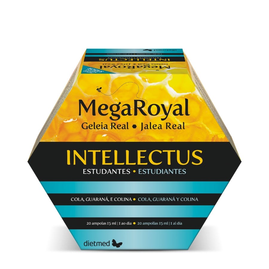 MegaRoyal Intellectus Estudantes Ampolas x20