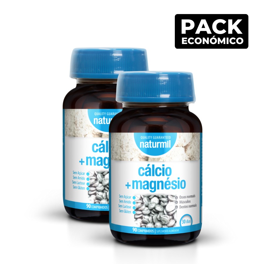 Tabletas de colágeno Naturmil con magnesio 2x90