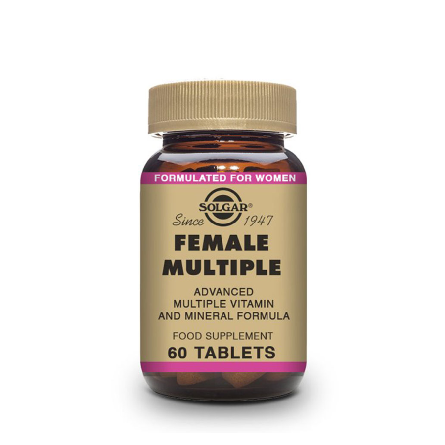 Solgar Multivitaminas Múltiples Femeninas Comprimidos x60