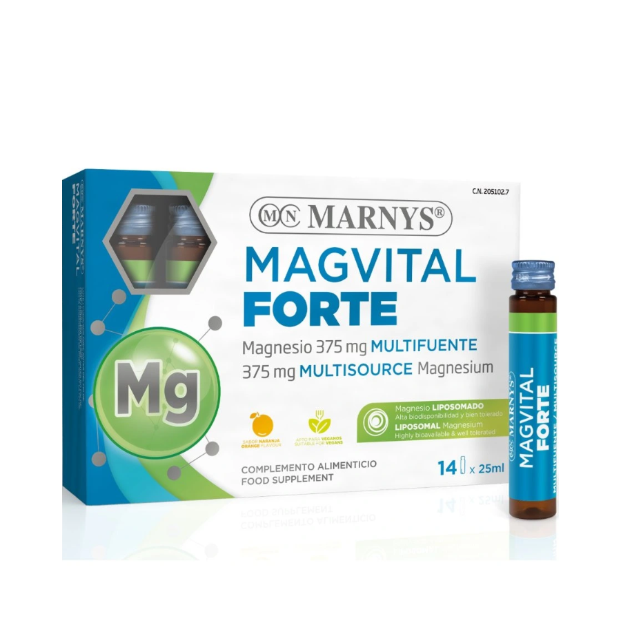 Marnys Magvital Forte Ampolas x14