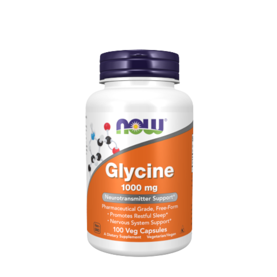 Now Glycine 1000mg Cápsulas x100