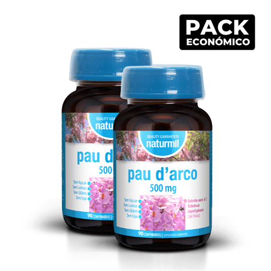 Naturmil Pau D Arco 500mg Comprimidos 2x90